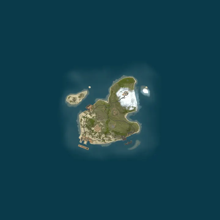 Map of monthly,vanilla  solo/duo