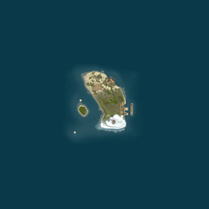 Map of Lt Dan