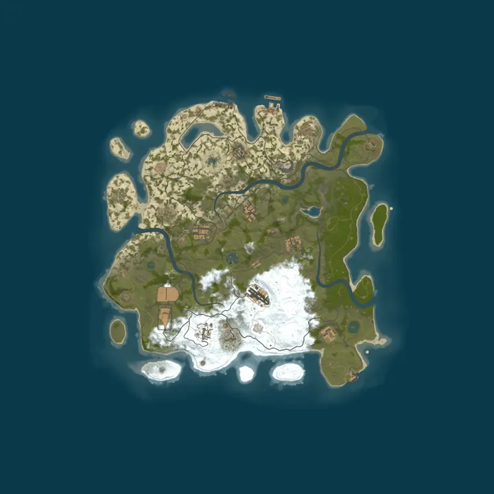 Map of Lewis Vanilla Solo|Duo LOW upkeep