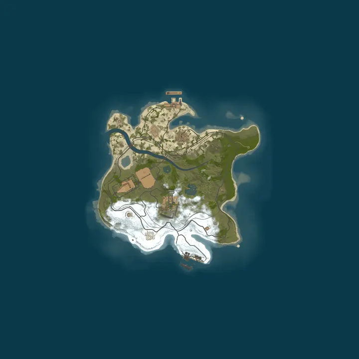 Map of My Untitled Rust Server