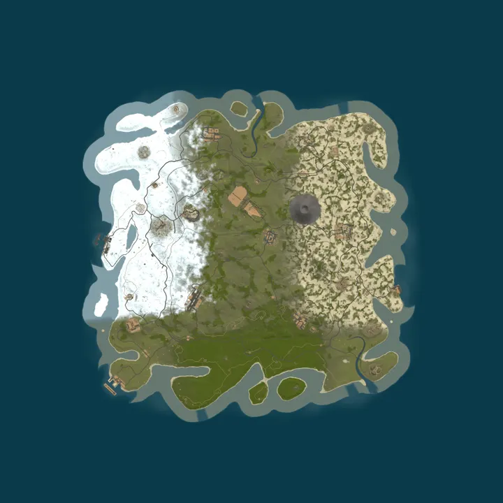 Map of [SEA] CrustyRusty | 10x PvE
