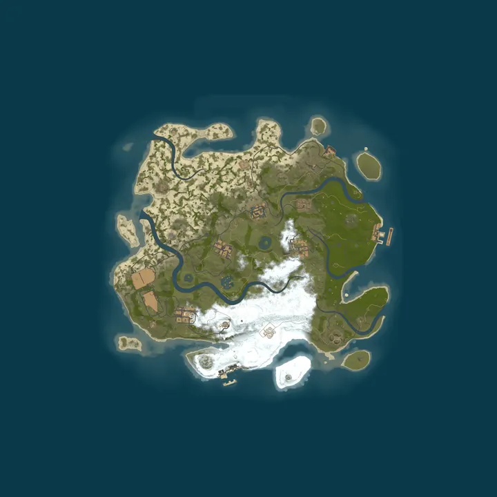 Map of [SEA]NOVA Beginner Rust 2x | Solo/Duo |