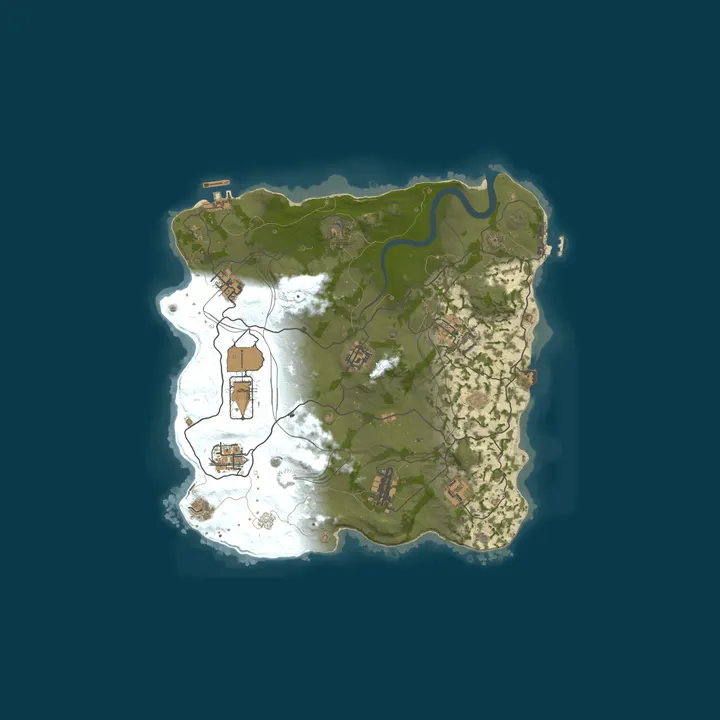 Map of [SEA] Lone Survivors - Main | Quad | 2x Gather | Just Wiped
