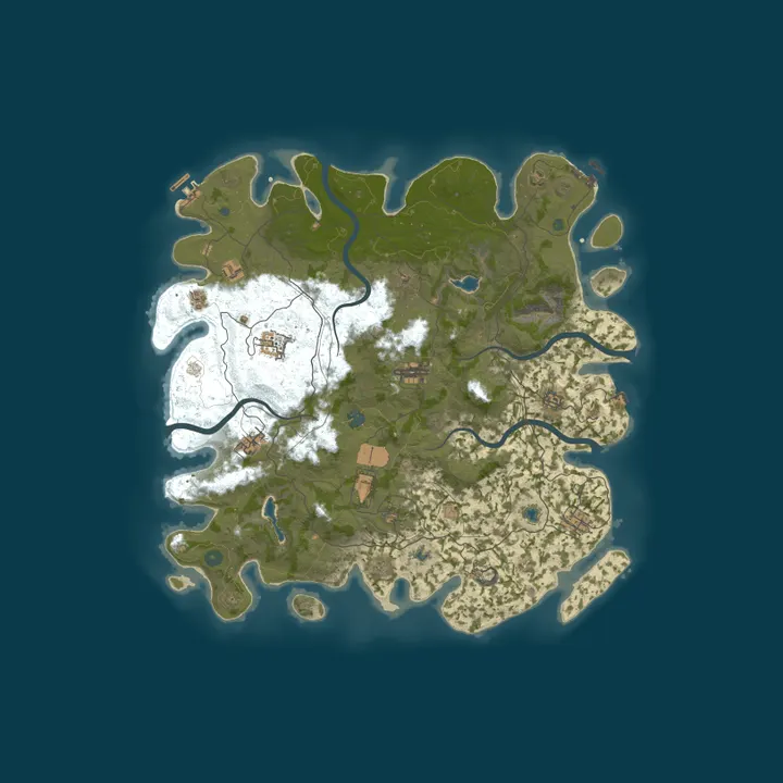 Map of cowboy's buck-a-roo shop all are welcome