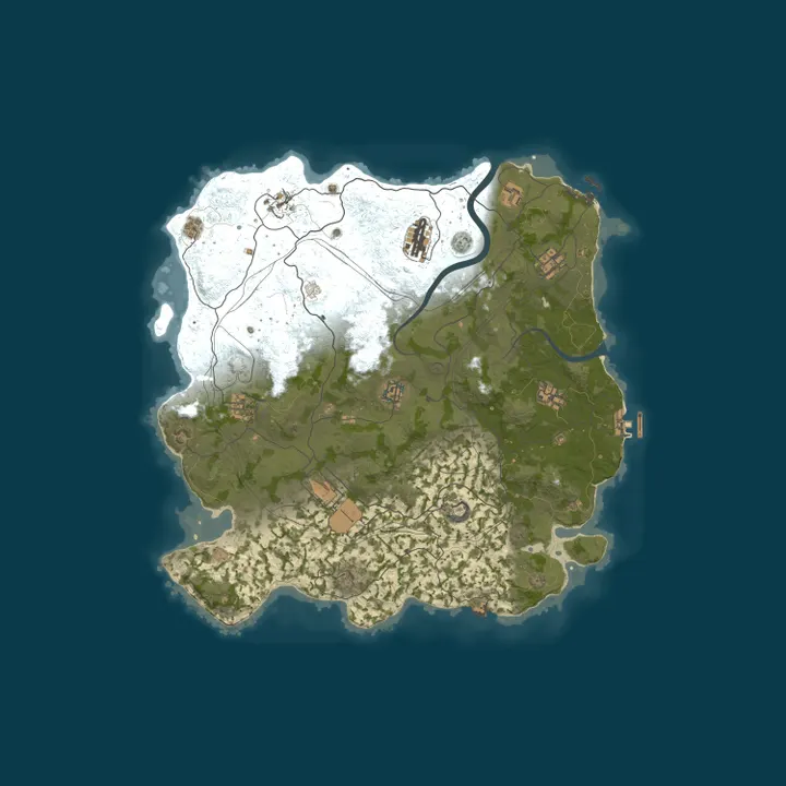 Map of WARBANDITS.GG EU 3X |Solo/Duo|LootX3| JUST WIPED