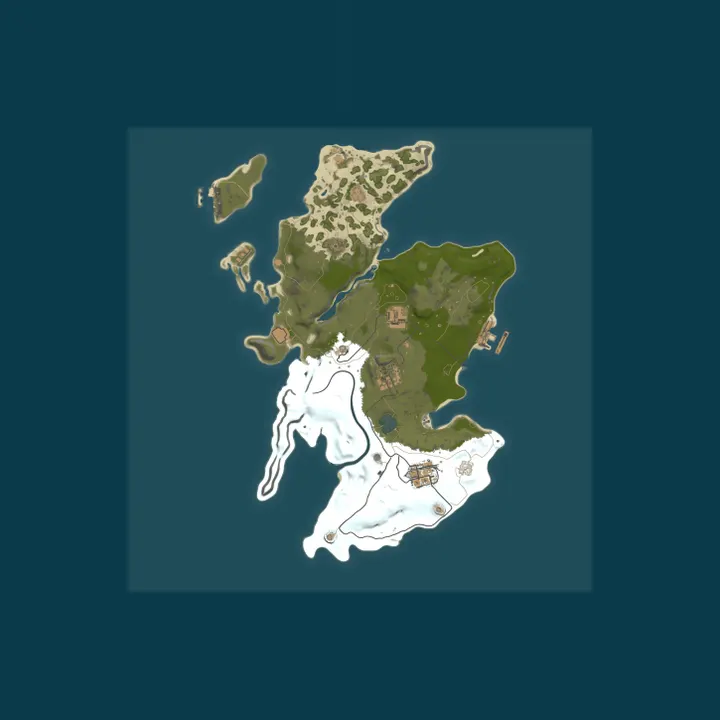Map of [EU] No Days Off - Scotland | 3X | PvP | BIWeekly | No Offline 