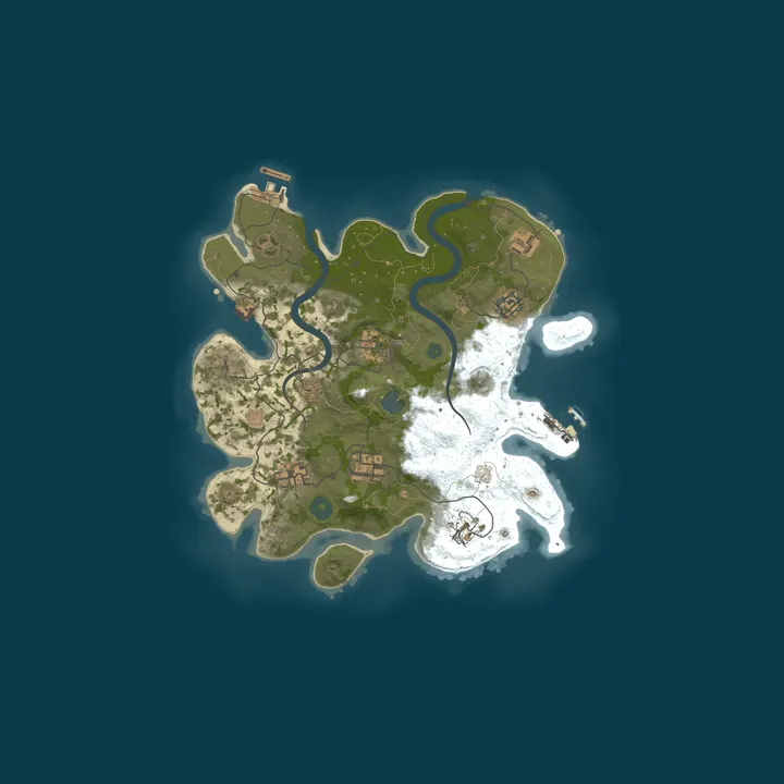 Map of Rust Never Dies | Wipe 11/09 | Farmeo x3 | Stacks x3 | Español