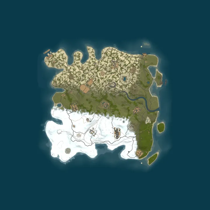 Map of Test Server (Stevious Mondays)