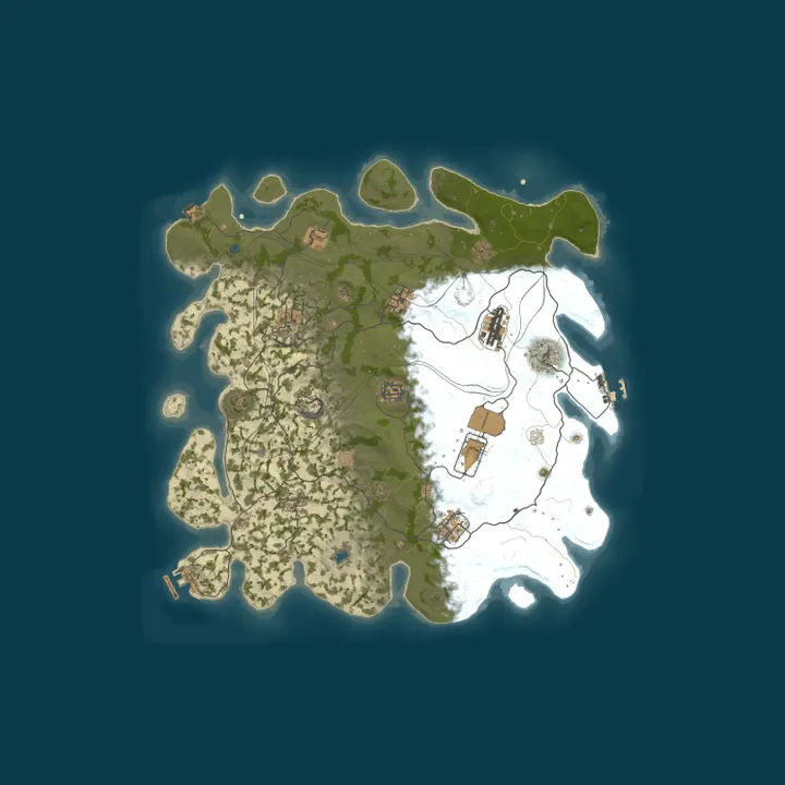 Map of Test Server (Stevious Main)