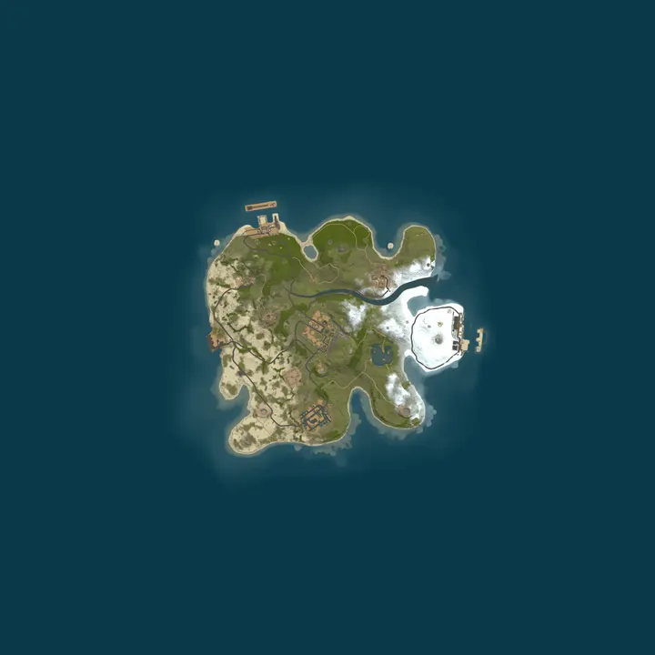 Map of Kash Chill Solo Only 1 Square