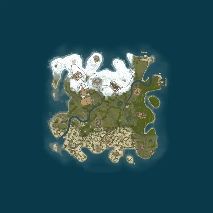 Map of My Untitled Rust Server