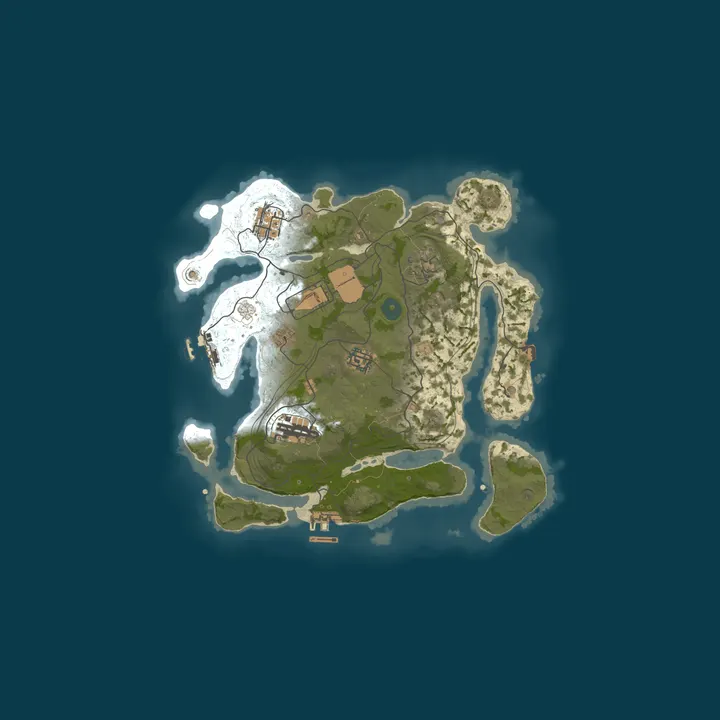 Map of BEAR CLAW SERVERS | 3X | TRIO | WEEKLY | KITS | NOOB FRIENDLY