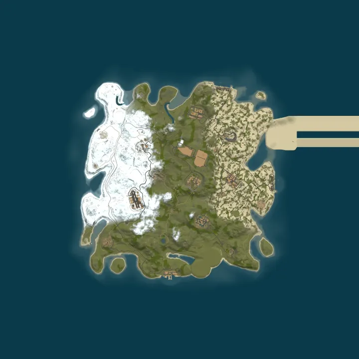 Map of My Untitled Rust Server