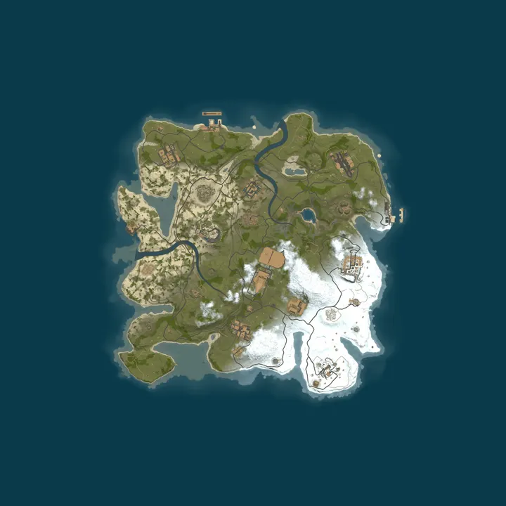 Map of EU Vex.gg 5x Solo Only|Kits|Shop|TP|homes|max 1|Best 10x5