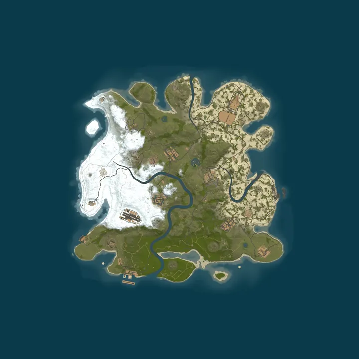 Map of RUSTIGY X2 - Low Upkeep | Mini