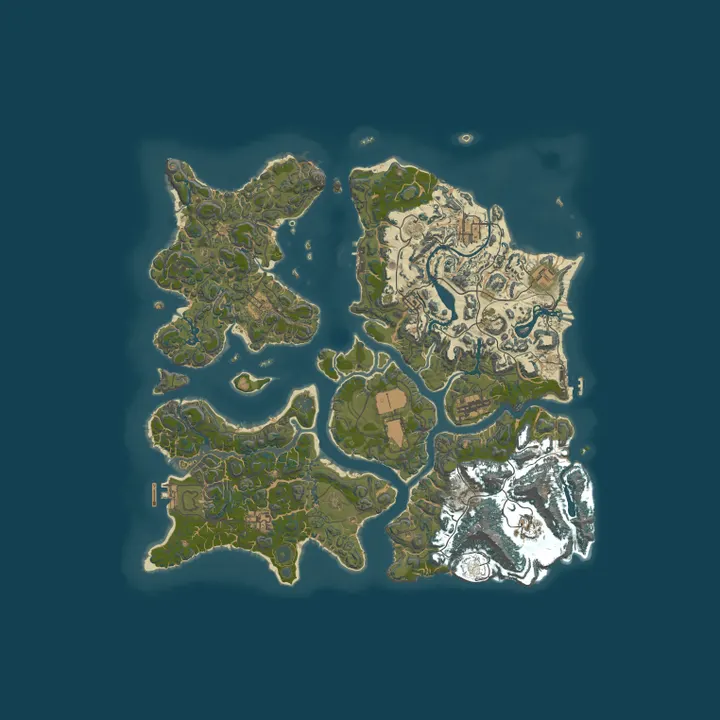 Map of Eddie Catflap's Synecdoche v2.3.5J