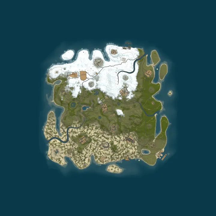 Map of Maple Rust Vanilla Monthly