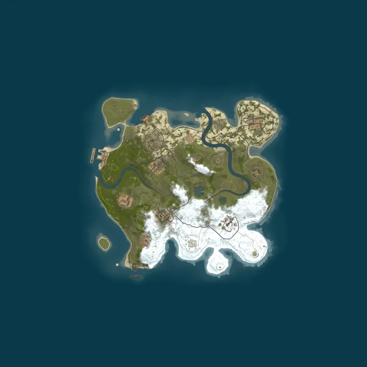 Map of [EU/NL] JKValley Rust | 40X | Solo/Duo/Trio | Quick Craft | Eve