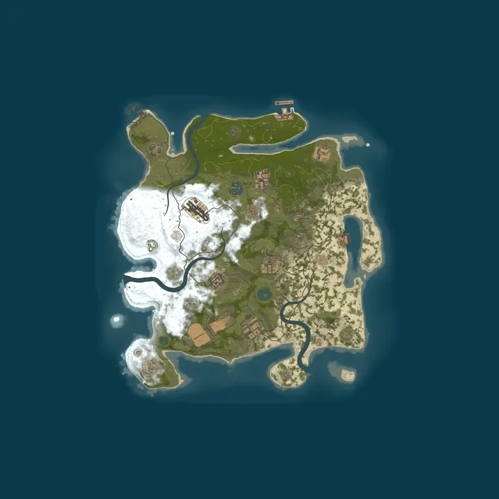 Map of Just Rust