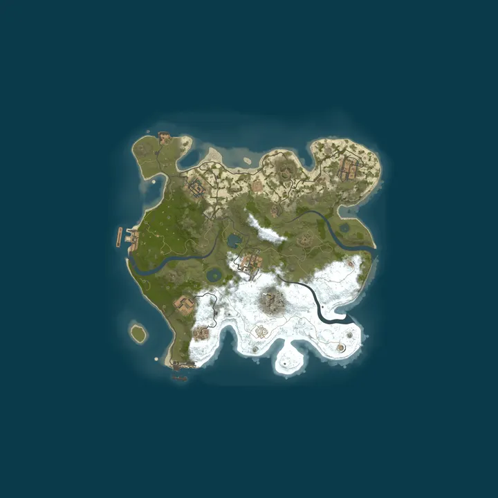 Map of UK newbies Solo Big map PVP