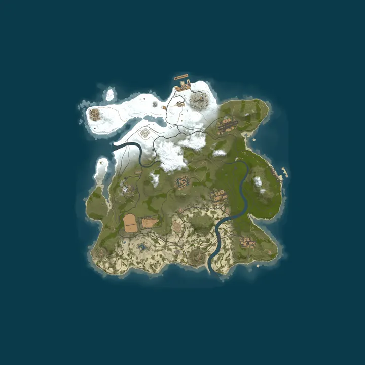 Map of The stinkiest test server