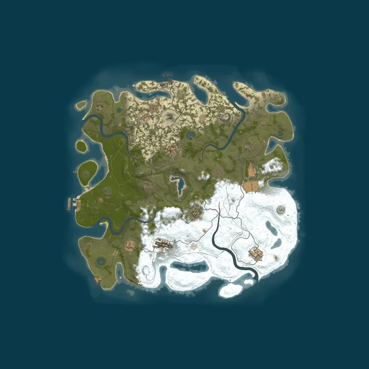 Map of Neon - X10 EU Clans