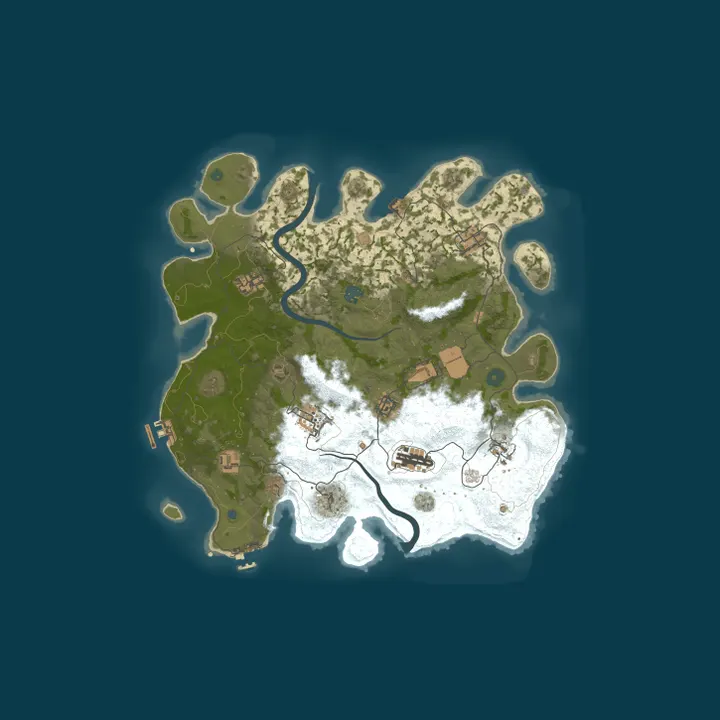 Map of Pleasure Boat