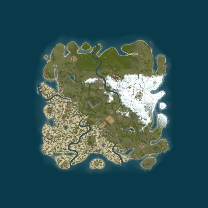 Map of OGC 2X MONTHLY | No Offlines | Noob Friendly | No BP Wipe