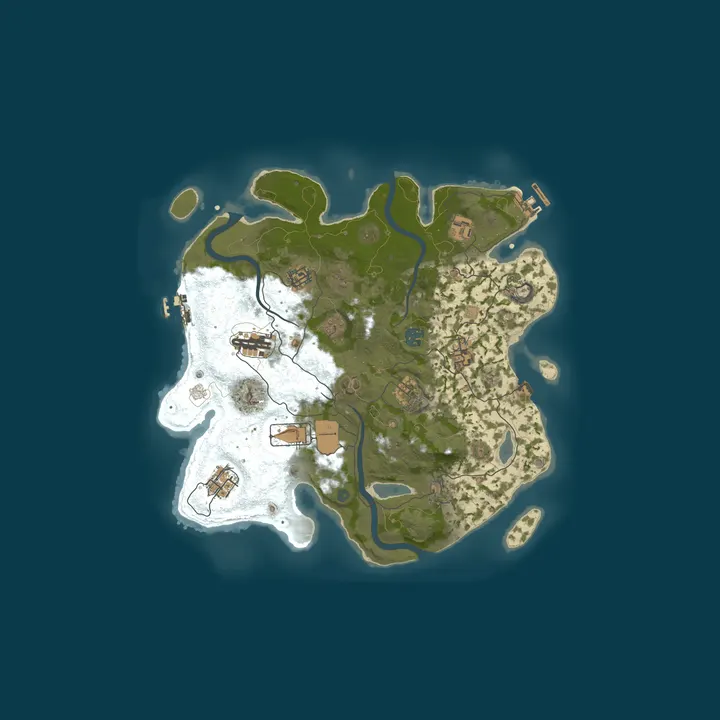 Map of WIPE IN: 1d | Endgame #10 | EU 2x Vanilla+ | Wed | Solo Duo Tri
