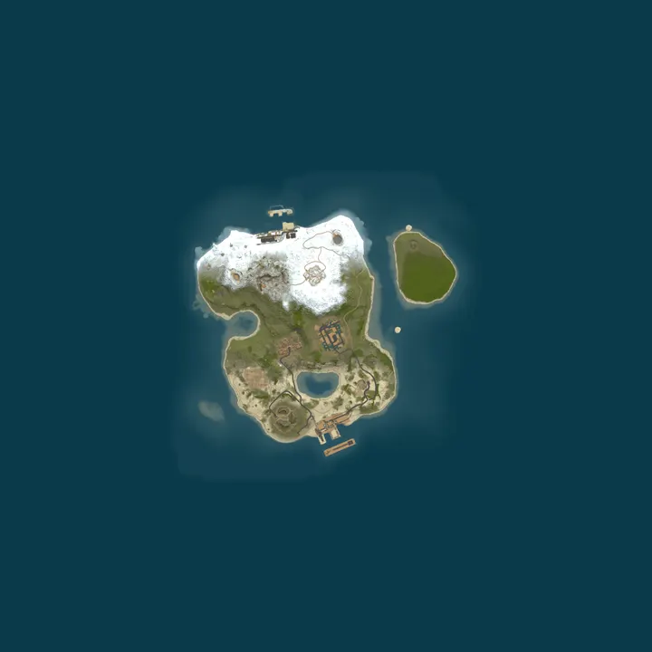 Map of NPC RUST DEV
