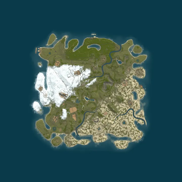 Map of Project Rapture