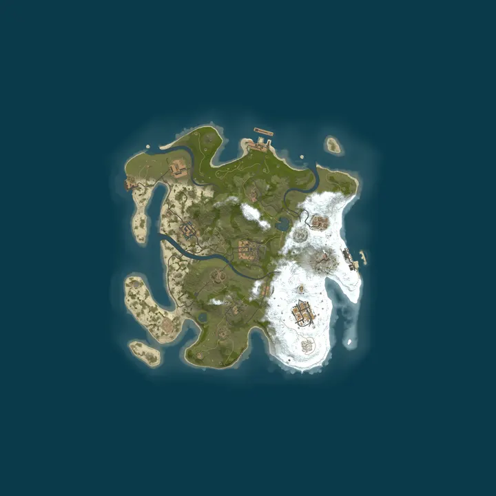 Map of TCPoints Test Server