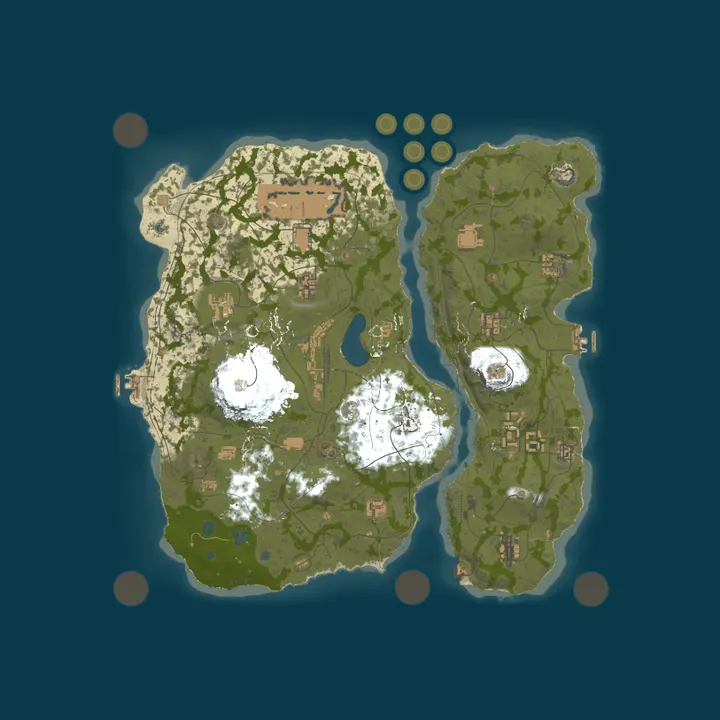 Map of Forgepoint 100x PvE | Leg Items | Mythic Weapons | Raid Base