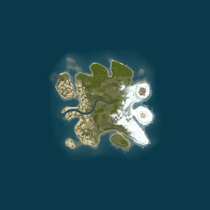 Map of Rust Obdachlosen Lager | 2x