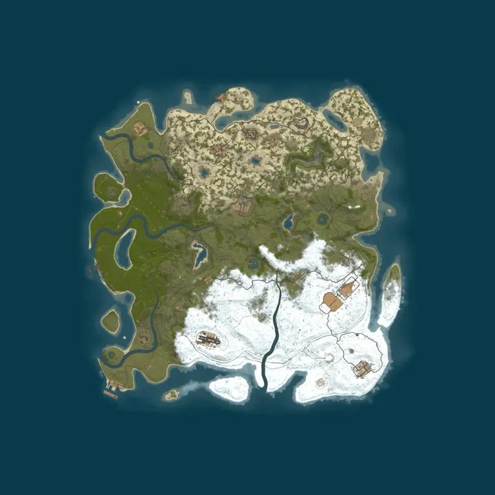 Map of (EU) RUST HAVOC Vanilla