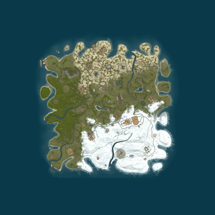 Map of Test Server by &anhe