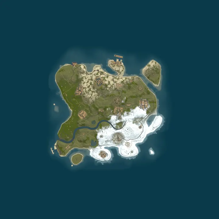 Map of RustFall | Creator Rust | 3X