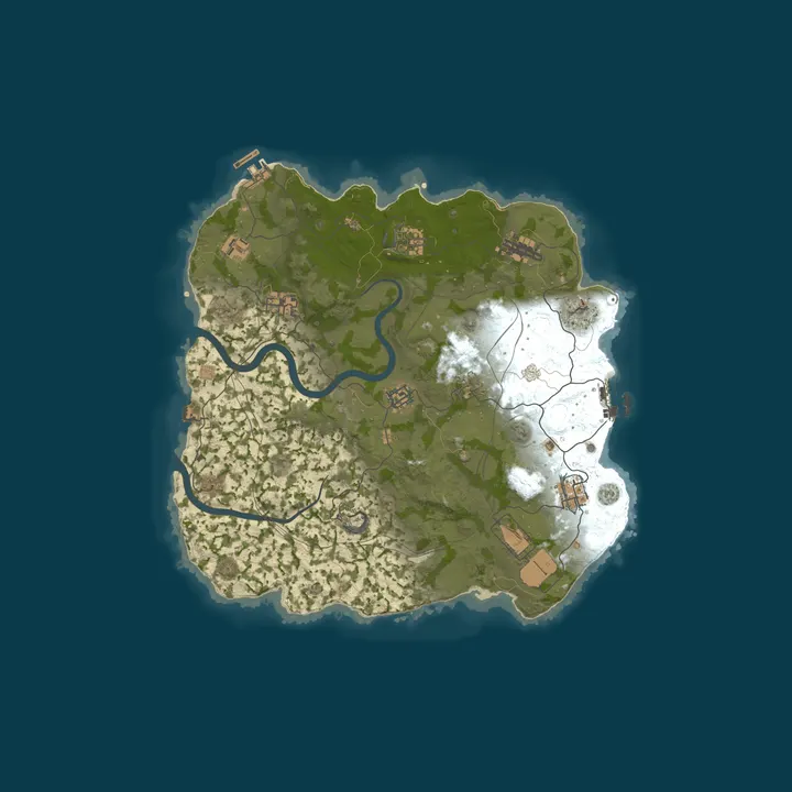 Map of TemplarGaming 5x Swift Loot++|PvP|MyMini|SkinBox|x5 JUST WIPED