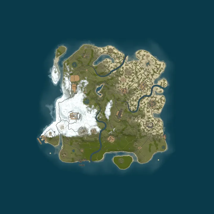 Map of Dirty Dogs 5X Large Stacks No Rads