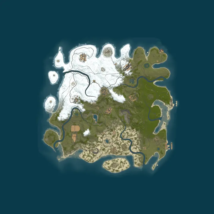 Map of Space Monkey Rust Belt 3x