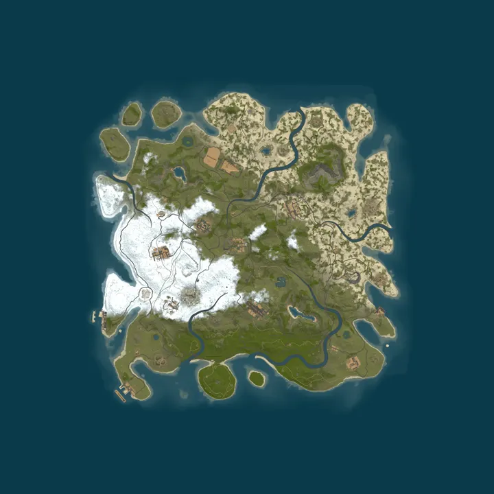 Map of 0726Rust Server