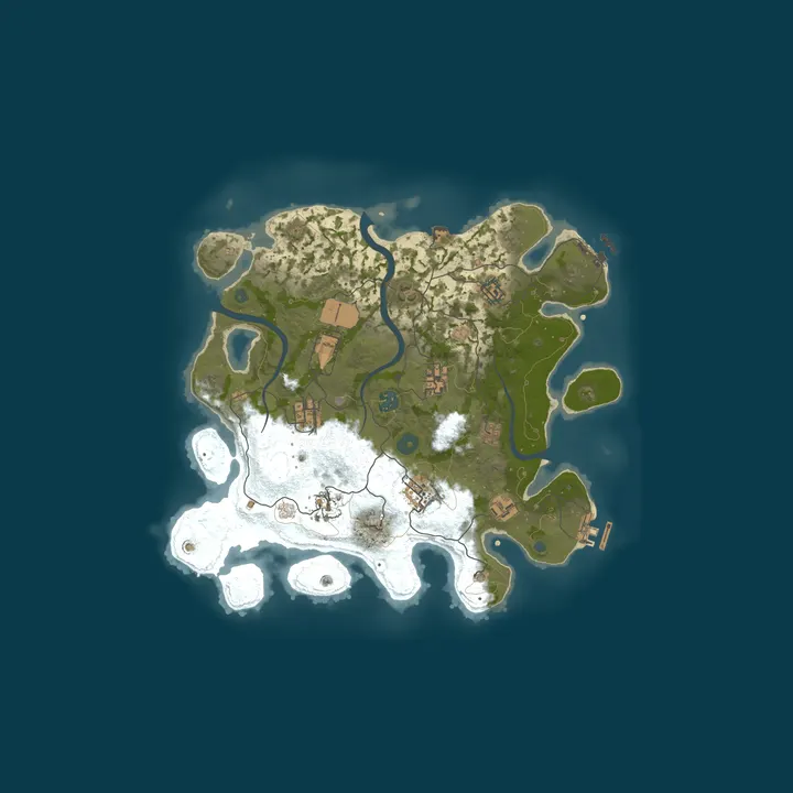 Map of Rust Argentum - SA Small