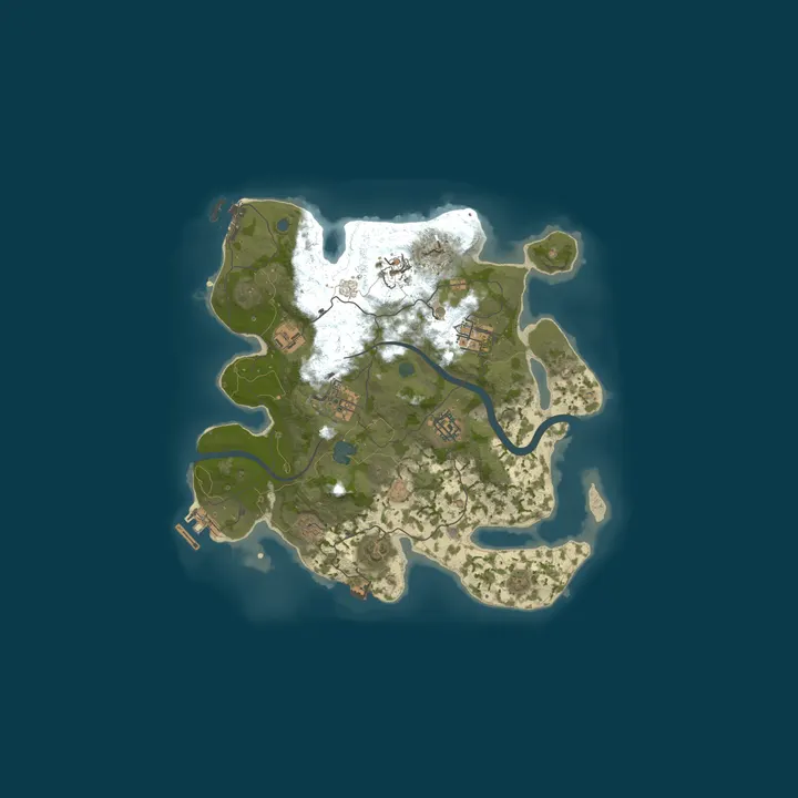 Map of GodlikeHost Server