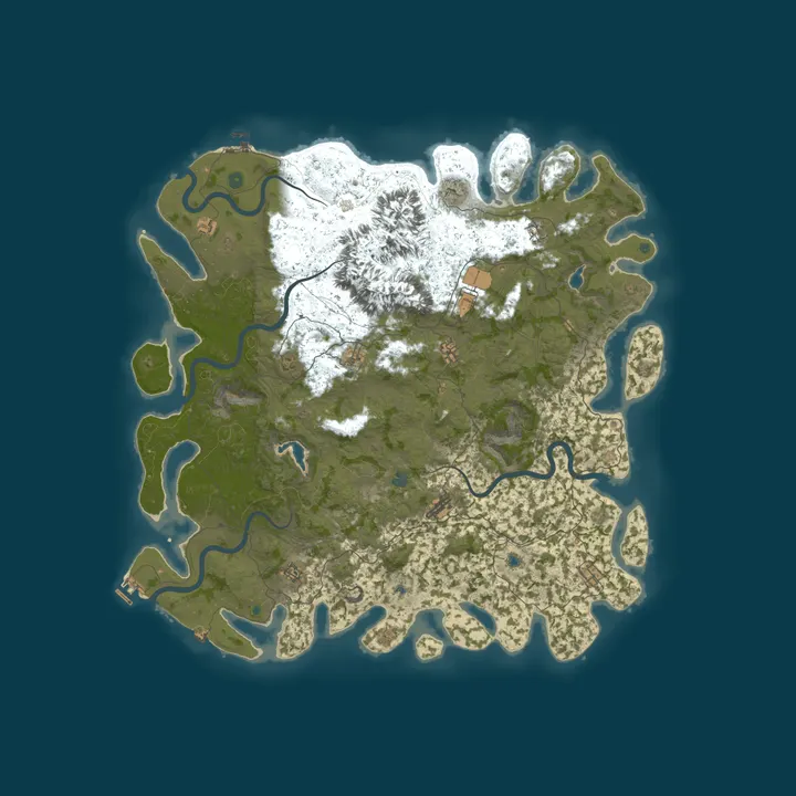 Map of Rusty beer bottle caps 2