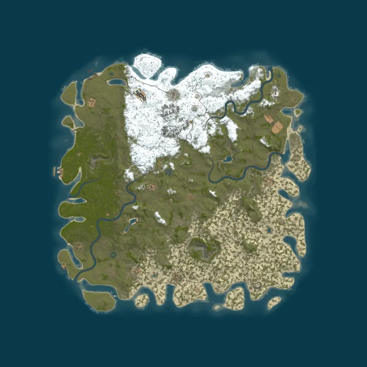 Map of Haven ♥ Cozy PvE | No BP Wipe | 6k Map