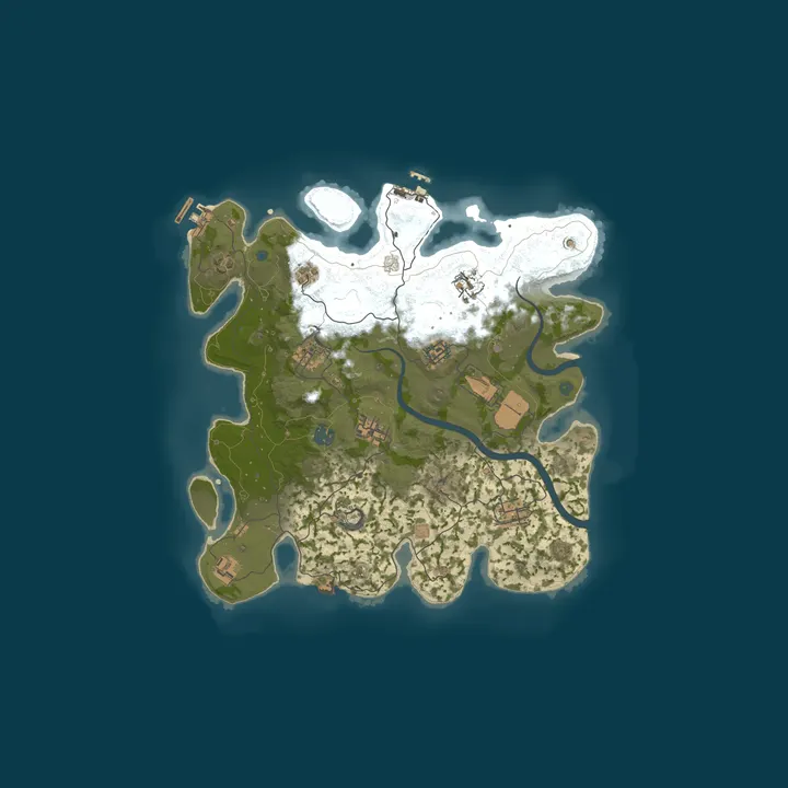 Map of Method Games Solo/Duo Weekly/Vanilla
