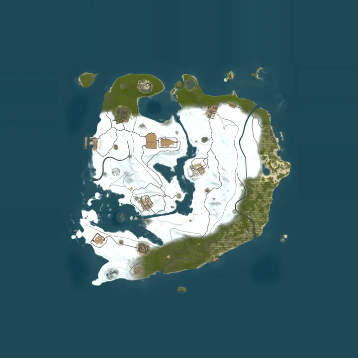 Map of Retro Rust Romania ONE GRID