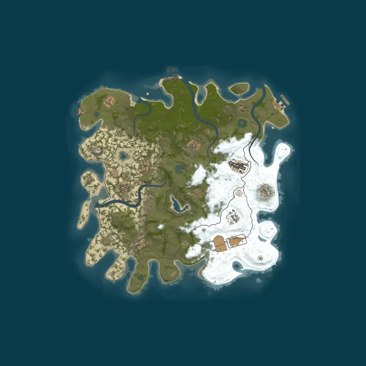 Map of 10/1|Rusty|3X|Solo/Duo/Trio|Events|AntiCheat