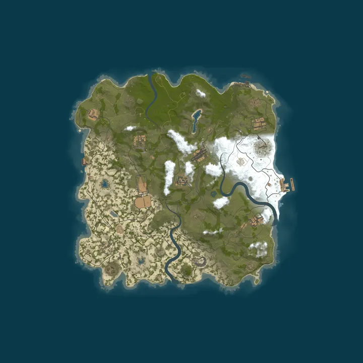 Map of EU RustLife.net | Solo/Duo/Trio | Fridays | Noob Friendly