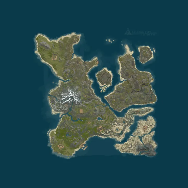 Map of [EU] RustEZ Elysium PvE | Skills | Events | Challenges